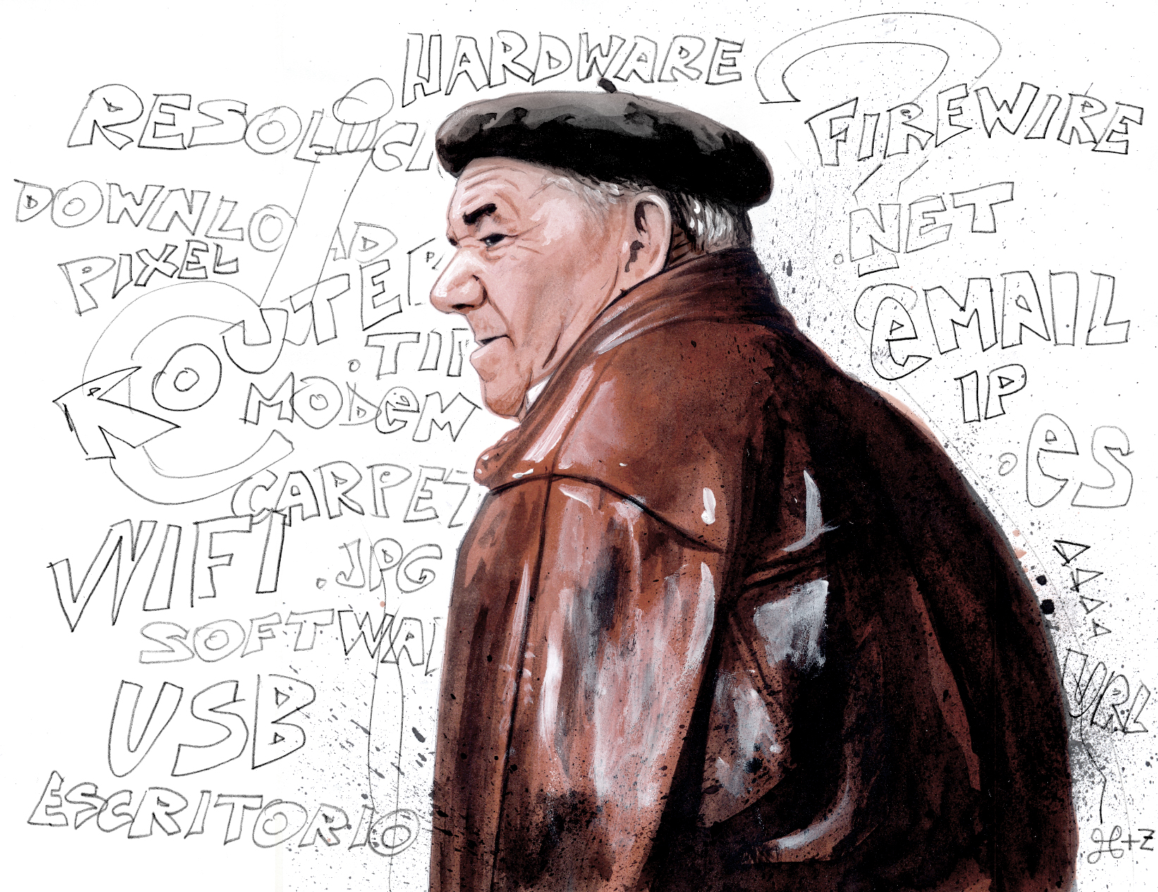 Illustration for El País